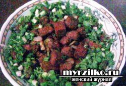 Рецепт приготовления салата «Бородинский»